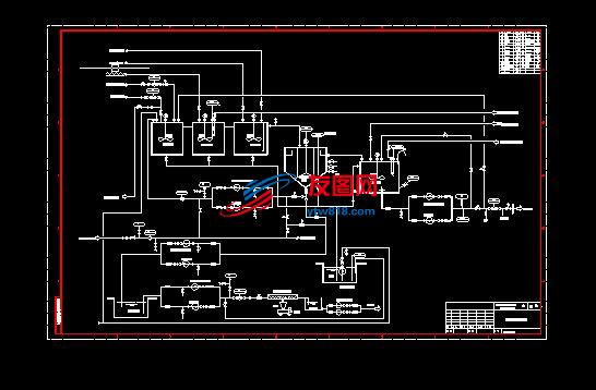 某电厂脱硫废水处理系统图