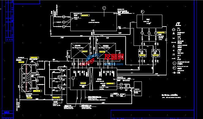 电厂含煤废水系统图