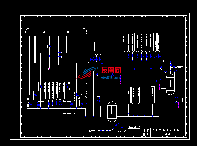 300MW机组锅炉系统图5GL19(六号炉疏放水系统)