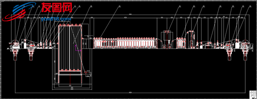 (DX01.00)电镀锡生产线总装图